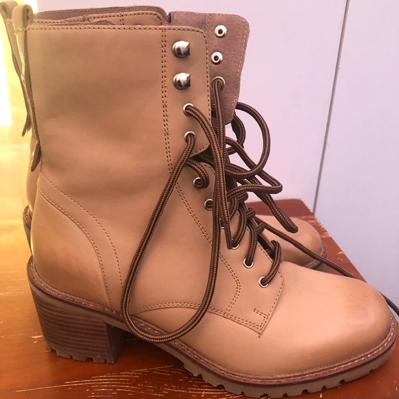SEYCHELLES combat boots….. size 8……NEW - Picture 3 of 13
